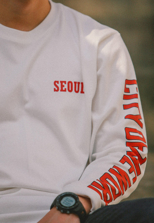 서울 프린팅 티셔츠
